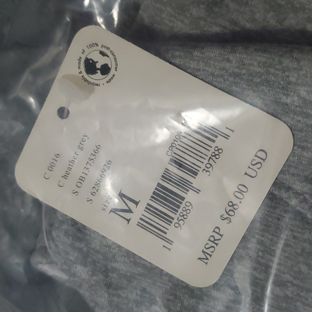 NWT Free People Movement Just Breathe Color Block Sport Bra Heather Grey - Picture 2 of 3